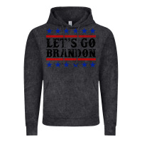 Vintage Black Let's Go Brandon American Flag Vintage Hoodie - Jasminsmagicworld