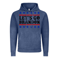 Vintage Denim Let's Go Brandon American Flag Vintage Hoodie - Jasminsmagicworld