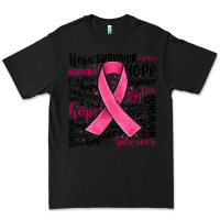 Black breast cancer ribbon Premium Tee - JahusDesignShop