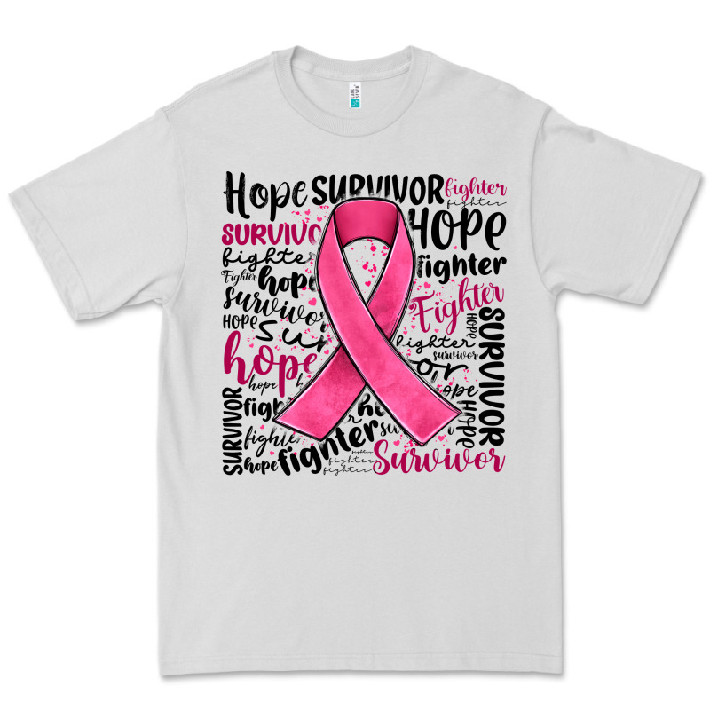 Breast Cancer Ribbon Premium Tee by JahusDesignShop | Teevron