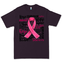 Plum breast cancer ribbon Premium Tee - JahusDesignShop