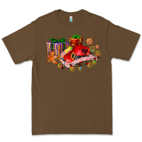 Cacao cowgirl hat with gifts and cookies Premium Tee - AdoDesignShop