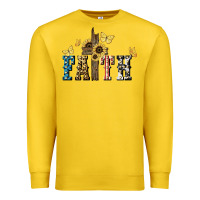 Lemon Faith USA sunflower 4th of july Premium Sweatshirt - HowdyJamesFarm