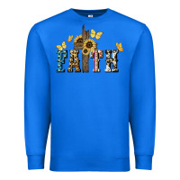 True Royal Faith USA sunflower 4th of july Premium Sweatshirt - HowdyJamesFarm