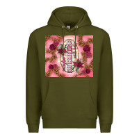 Army Green maybe swearing will help Premium Hoodie - TumblerDesignByShophia