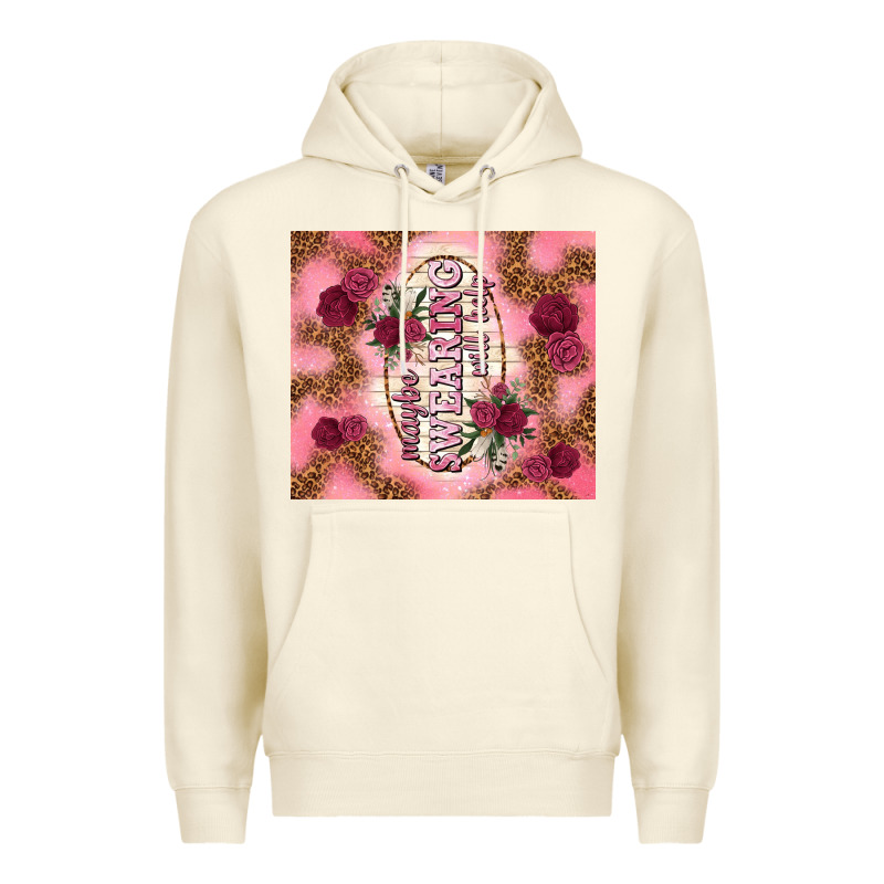 Maybe Swearing Will Help Premium Hoodie by TumblerDesignByShophia | Teevron