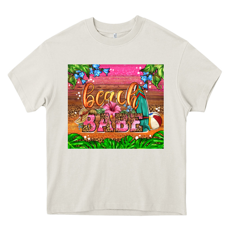 Beach Babe Heavy Core Tee by HRA Design Shop | Teevron