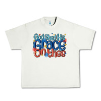 Pistachio god shed his grace on the thee Urban Heavy Tee - MaliasSmallBusiness