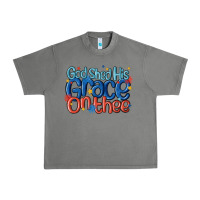 Tornado god shed his grace on the thee Urban Heavy Tee - MaliasSmallBusiness