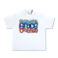 White god shed his grace on the thee Urban Heavy Tee - MaliasSmallBusiness