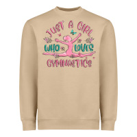 Mushroom just a girl who loves gymnastics Heavyweight Sweatshirt - MaliasSmallBusiness