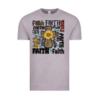 Vintage Zinc faith cross Vintage Tee - MaliasSmallBusiness