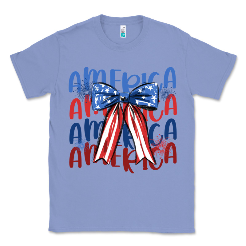 America Ribbon Classic Tee by JahusDesignShop | Teevron