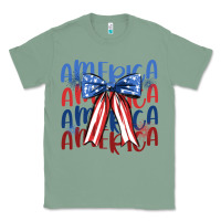 Sage america ribbon Classic Tee - JahusDesignShop