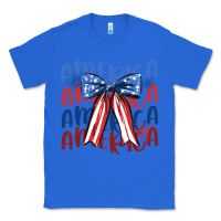 True Royal america ribbon Classic Tee - JahusDesignShop