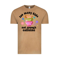 Too Many Kids Not Enough Caffeine Vintage Tee | Teevron