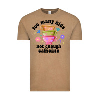 Vintage Coffee too many kids not enough caffeine Vintage Tee - JahusDesignShop
