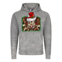 Cloud Rock Christmas background baby calf Vintage Hoodie - BarkalooDesign