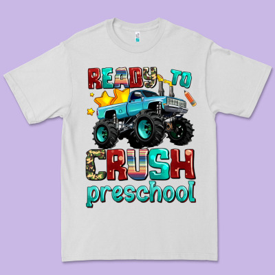 Ready To School Crush Preschool Premium Tee Designed By Adodesignshop