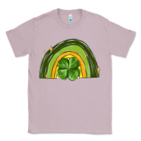 Lilac st patrick s day shamrock rainbow Classic Tee - MaliasSmallBusiness