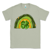 Matcha st patrick s day shamrock rainbow Classic Tee - MaliasSmallBusiness