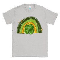 Moon Dust st patrick s day shamrock rainbow Classic Tee - MaliasSmallBusiness
