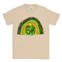 Mushroom st patrick s day shamrock rainbow Classic Tee - MaliasSmallBusiness