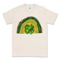 Natural st patrick s day shamrock rainbow Classic Tee - MaliasSmallBusiness