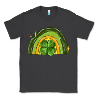 Smoke st patrick s day shamrock rainbow Classic Tee - MaliasSmallBusiness