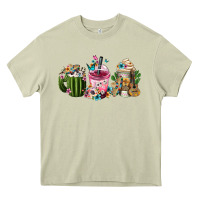 Mossy mexican day of the dead coffee cups Heavy Core Tee - FaDigitalArtStudio