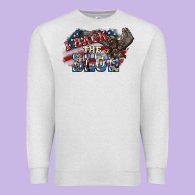 I Back To Blue Eagle 4th Of July Premium Sweatshirt Designed By Howdyjamesfarm