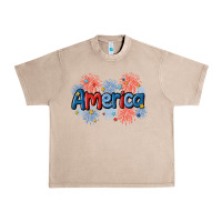 French Oak America Urban Heavy Tee - MaliasSmallBusiness