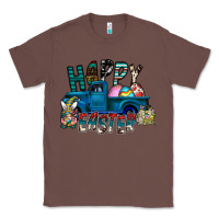Chestnut Happy Easter  truck Classic Tee - CowhideDigitalArt