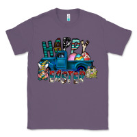 Lavender Happy Easter  truck Classic Tee - CowhideDigitalArt
