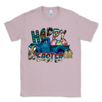 Lilac Happy Easter  truck Classic Tee - CowhideDigitalArt