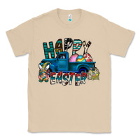 Mushroom Happy Easter  truck Classic Tee - CowhideDigitalArt