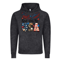 Vintage Black Western God Bless The USA Vintage Hoodie - LillyAllenDesigns