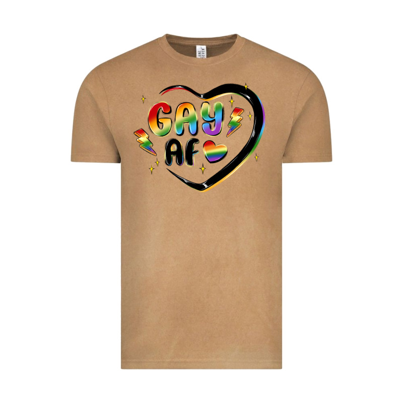 Gay Af Vintage Tee by MaliasSmallBusiness | Teevron
