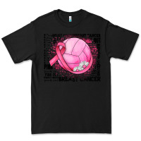 Black breast cancer volleyball Premium Tee - JahusDesignShop