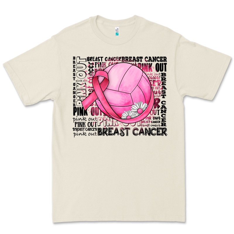 Breast Cancer Volleyball Premium Tee by JahusDesignShop | Teevron