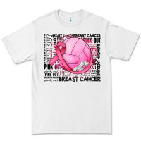 White breast cancer volleyball Premium Tee - JahusDesignShop