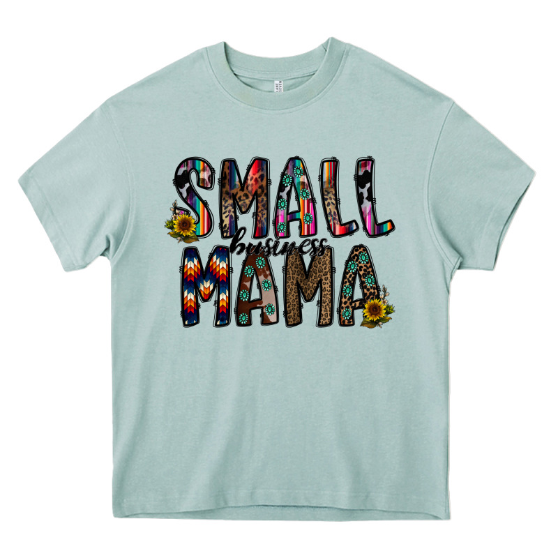 Small Busines Mama Heavy Core Tee by CowhideDigitalArt | Teevron