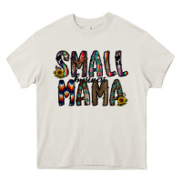 Cream small busines mama Heavy Core Tee - CowhideDigitalArt