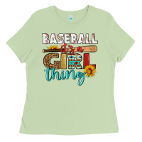 Matcha baseball it's a girl thing Ladies Tee - HRA Design Shop