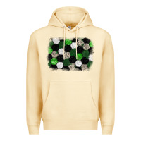 Pina Colada Soccer leopard glitter background Premium Hoodie - HowdyJamesFarm