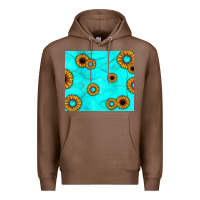 Chestnut turquoise gemstone sunflower Premium Hoodie - JahusDesignShop