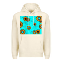 Tofu turquoise gemstone sunflower Premium Hoodie - JahusDesignShop