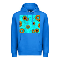 True Royal turquoise gemstone sunflower Premium Hoodie - JahusDesignShop