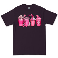 Plum breast cancer coffee cups Premium Tee - JahusDesignShop