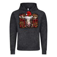 Vintage Black Christmas background baby calf Vintage Hoodie - BarkalooDesign